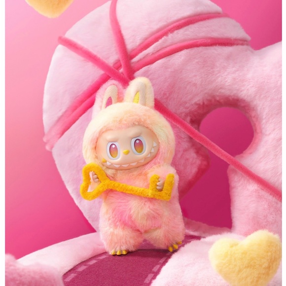 Pop Mart Pink Bunny Stuffed Animal - Picture 4 of 6